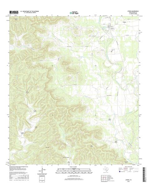 Utopia Texas Map - Printable Maps