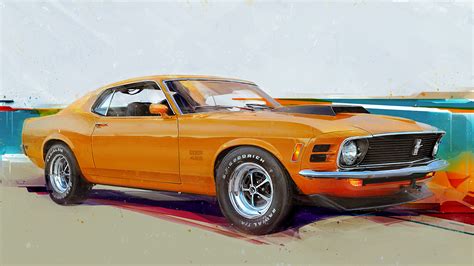 Muscle Car Art :: Behance