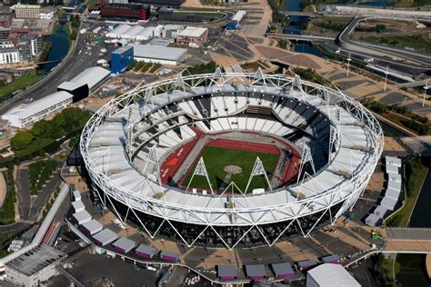 Olympic Stadium, Queen Elizabeth Olympic Park, London, 2012. (Photo by ...