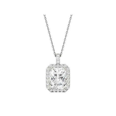 Charles & Colvard - Charles & Colvard 14K White Gold Moissanite by ...