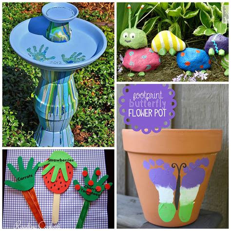 12 Super Cute Garden Crafts For Kids - The Realistic Mama