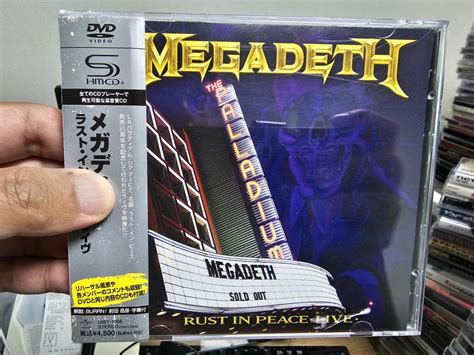 Megadeth - Rust in Peace Live CD, DVD Photo | Metal Kingdom