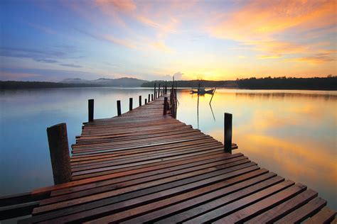 Free Images : beach, sea, water, ocean, horizon, dock, structure, sky ...