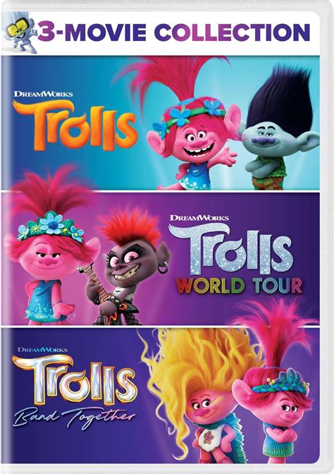 Trolls 3-Movie Collection (DVD), trolls 3 - okgo.net