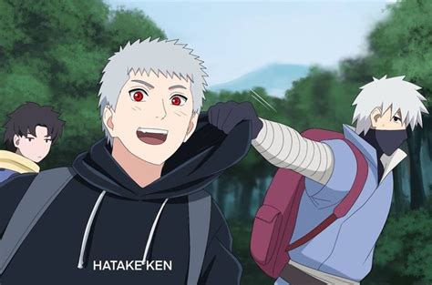 Kakashi and his son, Hatake Ken 2 by https://www.deviantart.com/hatake ...