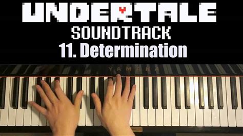 Undertale OST - 11. Determination (Piano Cover by Amosdoll) - YouTube