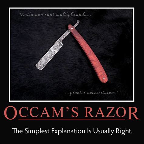 occam’s razor