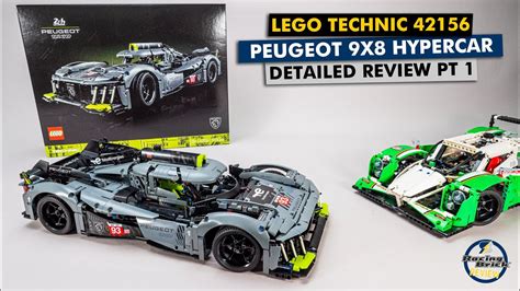 LEGO Technic 42156 Peugeot 9x8 detailed building review part 1 - YouTube