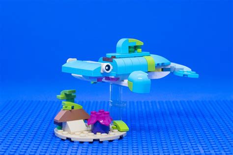 LEGO MOC Hammerhead shark by Rovel | Rebrickable - Build with LEGO