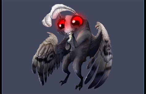 ArtStation - Mothman, Meg Viola | Character design, Artwork