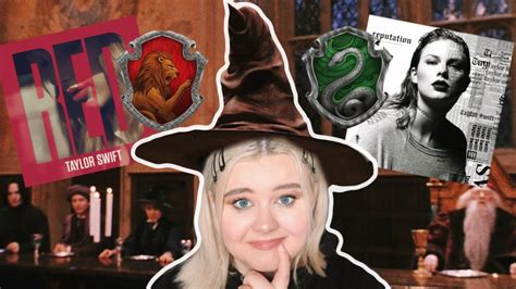 Sorting Taylor Swift Albums into Hogwarts Houses ... lmao | Emma ...