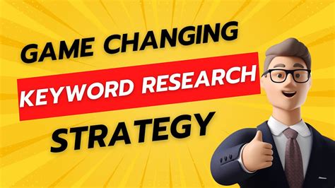 Game Changing Keyword / Niche Research Strategy [ Low Comp ] - YouTube