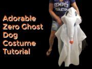 DIY Zero Ghost Dog Costume Tutorial | Faithfully Free