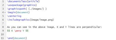 How To Use the Perpendicular Symbol in LaTeX