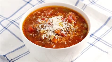 Beef Tomato Acini di Pepe Soup Recipe | Recipes.net