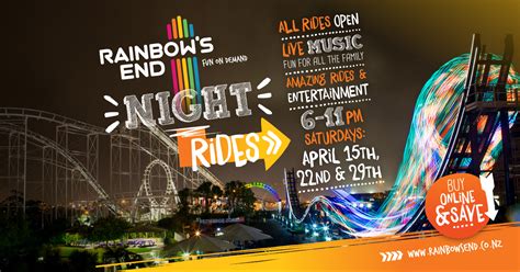 Rainbow's End Night Rides - Hello Auckland