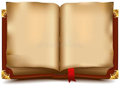 Old open book stock vector. Illustration of reading, book - 44637229