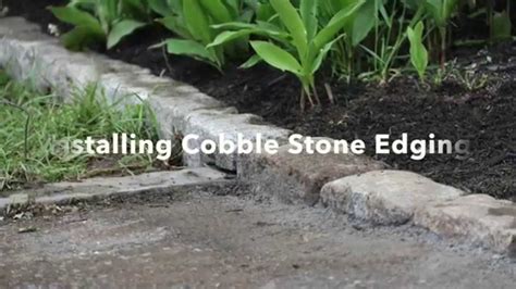 Landscaping Ideas No Grass 100, Cobblestone Landscape Edging 4 Music