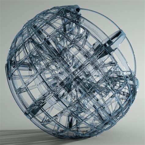 glass sculpture 3d model