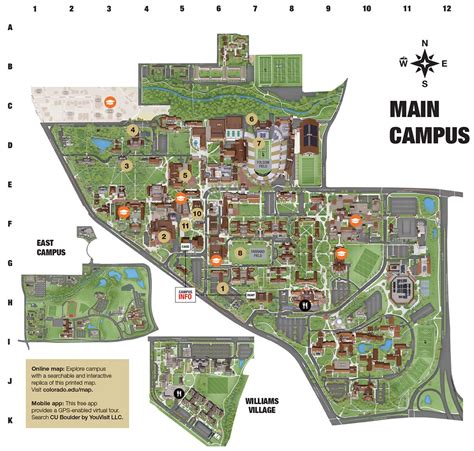 Uc Boulder Campus Map – Interactive Map