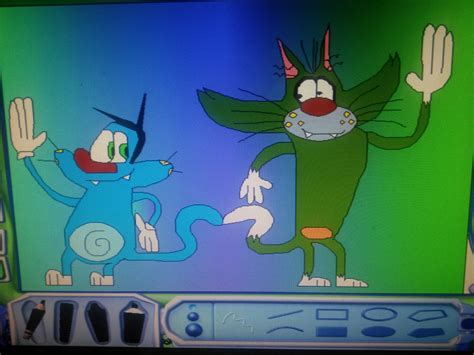 Oggy and Jack in Kid Pix by SmashGamer16 on DeviantArt