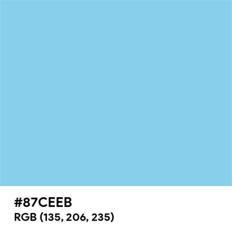 Sky Blue Color Codes The Hex Rgb And Cmyk Values That You Need | Images ...