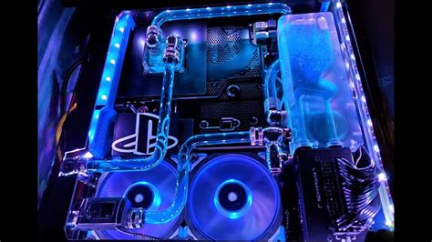 This Water-Cooled PS4 Pro Is the Coolest Custom Job You've Ever Seen