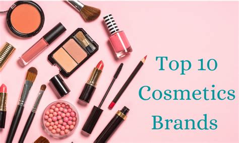 Top 10 Cosmetics Brands In 2024