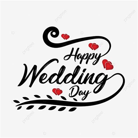 Happy Wedding Clipart Transparent Background, Happy Wedding Handdraw ...