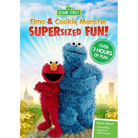 Sesame Street: Elmo & Cookie Monster Supersized Fun (DVD) - Walmart.com ...