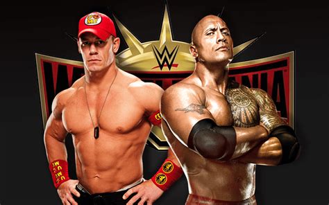 John Cena Asked About Possible Rematch Against The Rock at WrestleMania 35