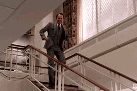 Mad Men Stairs GIF - Find & Share on GIPHY