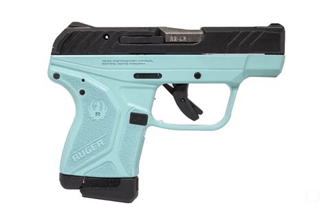 Shop Ruger LCP II Lite Rack 22LR Rimfire Pistol with Turquoise Frame ...