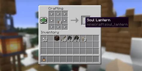 How to Make a Lantern in Minecraft