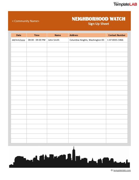 40 Sign Up Sheet / Sign In Sheet Templates (Word & Excel)