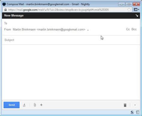 Gmail: Hold down Shift for a larger compose window - gHacks Tech News