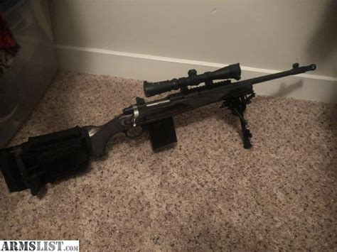 ARMSLIST - For Sale/Trade: Ruger Scout .308 w/Accessories