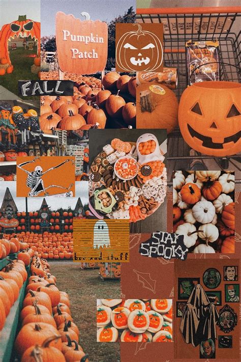 Fall Aesthetic, orange halloween aesthetic HD phone wallpaper | Pxfuel