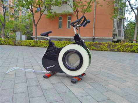 There's Now an Exercise Bike That Doubles as a Washing Machine