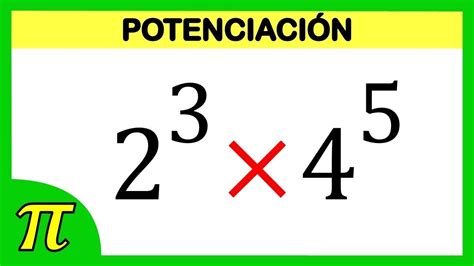 Diferente Base Multiplicacion De Potencias De Distinta Base Y Distinto ...