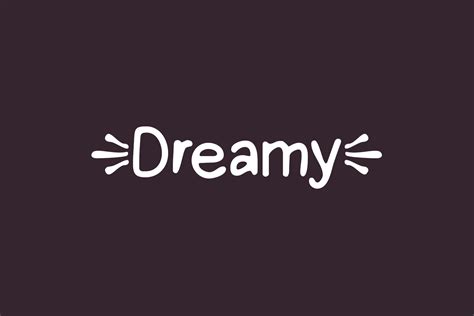 Dreamy | Fonts Shmonts