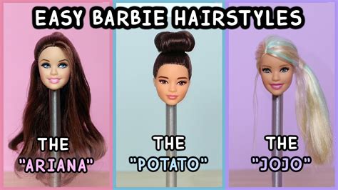 Hairstyles For Barbie Dolls Step By Step - Hairstyle Guides