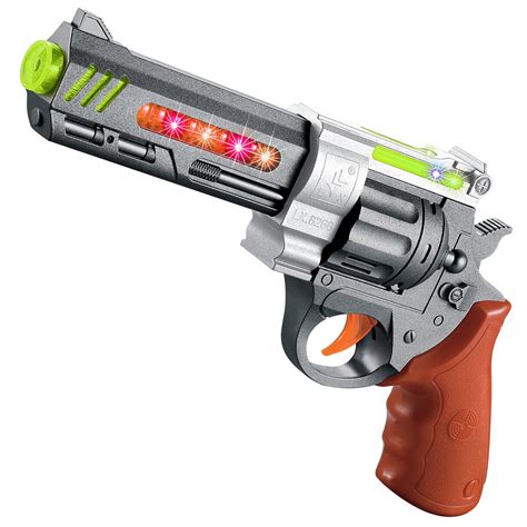 Buy ArtCreativity Pistol Style Play with Lights and Sound, 12 Inch ...