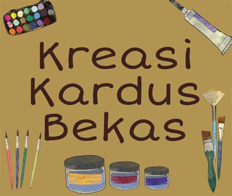 Kerajinan Tangan dari Kardus Bekas ini Bisa Mempercantik Rumah Kamu ...