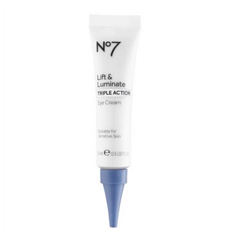 No7 Lift & Luminate Triple Action Eye Cream, 0.5 fl oz - QFC