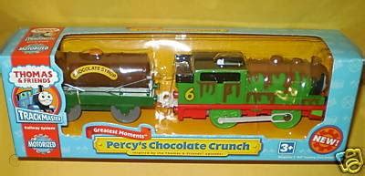 PERCY'S CHOCOLATE CRUNCH Trackmaster Thomas Train NEW! | #58317752