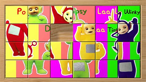 Teletubbies Box Puzzle - Nice Sliding Puzzles Games for Kids - YouTube