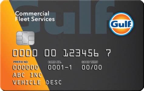 Gulf Commercial Fleet Card | Gulf Fleet Cards