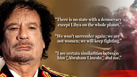 Muammar Gaddafi: bizarre quotes from the 'mad dog of the Middle East'