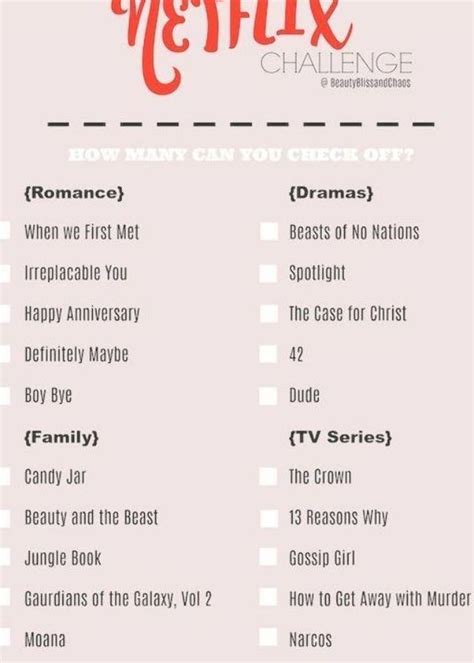 A list of movies to watch in Netflix. Such as: Drama Movies, Family ...